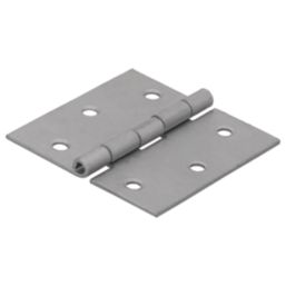 Magnodur Matt Silver Butt Hinge 60mm x 60mm 2 Pack