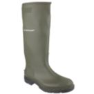 Dunlop Pricemastor Size 5  Green Non Safety Wellies