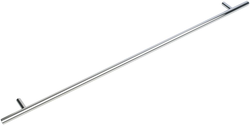 Smith & Locke T Bar Pull Handle Polished Chrome 512mm Screwfix
