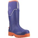 Muck Boots Grit S5 Size 6  Blue  Safety Wellies