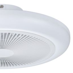 Eglo Sayulita 1 LED 460mm Ceiling Fan White/Grey 5.2W 3280lm