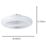 Eglo Sayulita 1 LED 460mm Ceiling Fan White/Grey 5.2W 3280lm