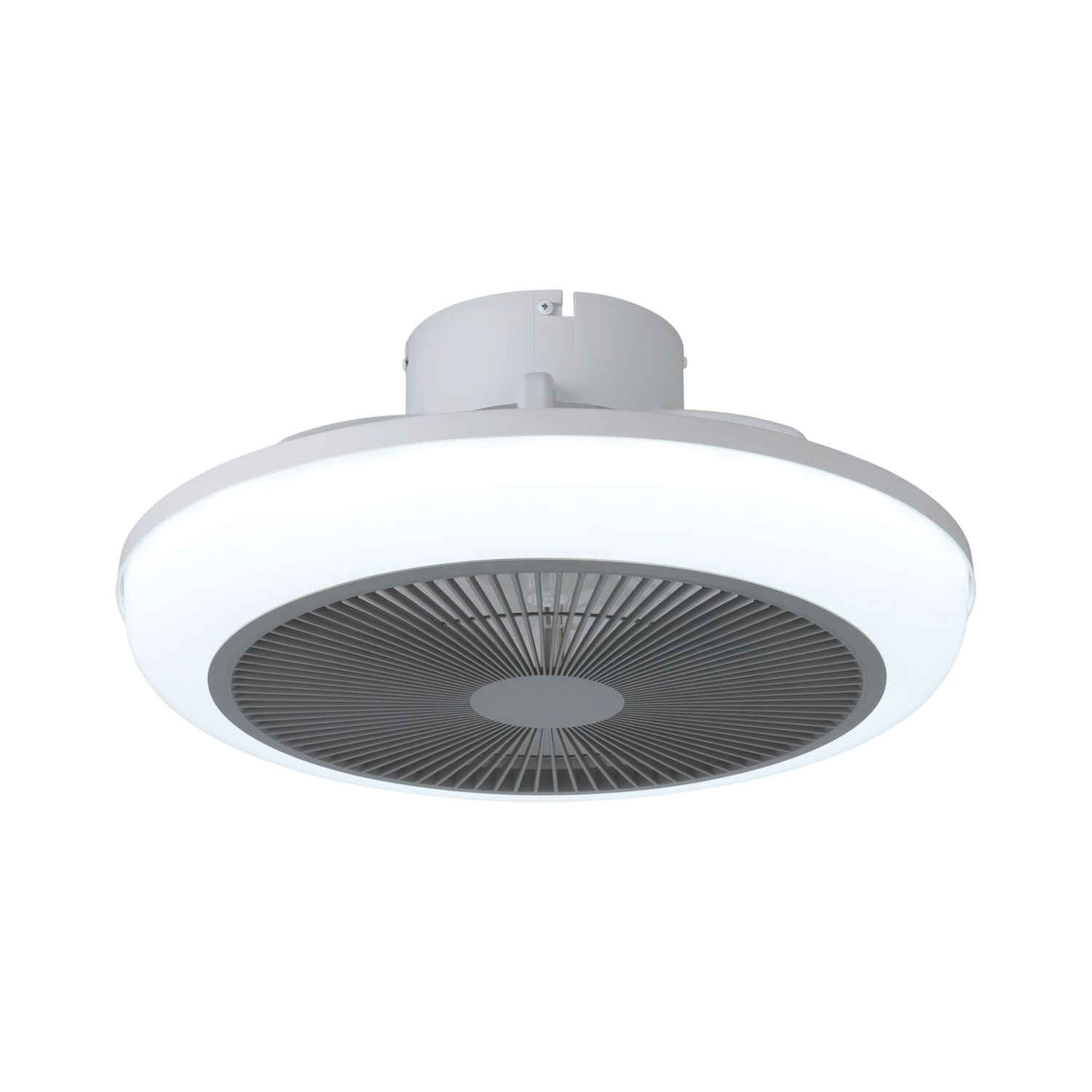 Eglo Sayulita 1 LED 460mm Ceiling Fan White/Grey 5.2W 3280lm (891CX)
