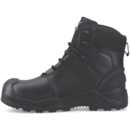 Magnum Storm Force 6" Size 8  Black Waterproof  Safety Boots