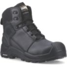 Magnum Storm Force 6" Size 8  Black Waterproof  Safety Boots