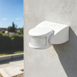 LAP Molly Outdoor White PIR Motion Sensor 180°