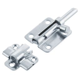 Ajustlock Barrel Bolt  Blue Passivated 46mm