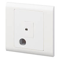 MK Essentials 13A Unswitched Fused Spur & Flex Outlet  White