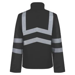 Regatta Pro Ballistic Softshell Jacket Black Small 37.5" Chest