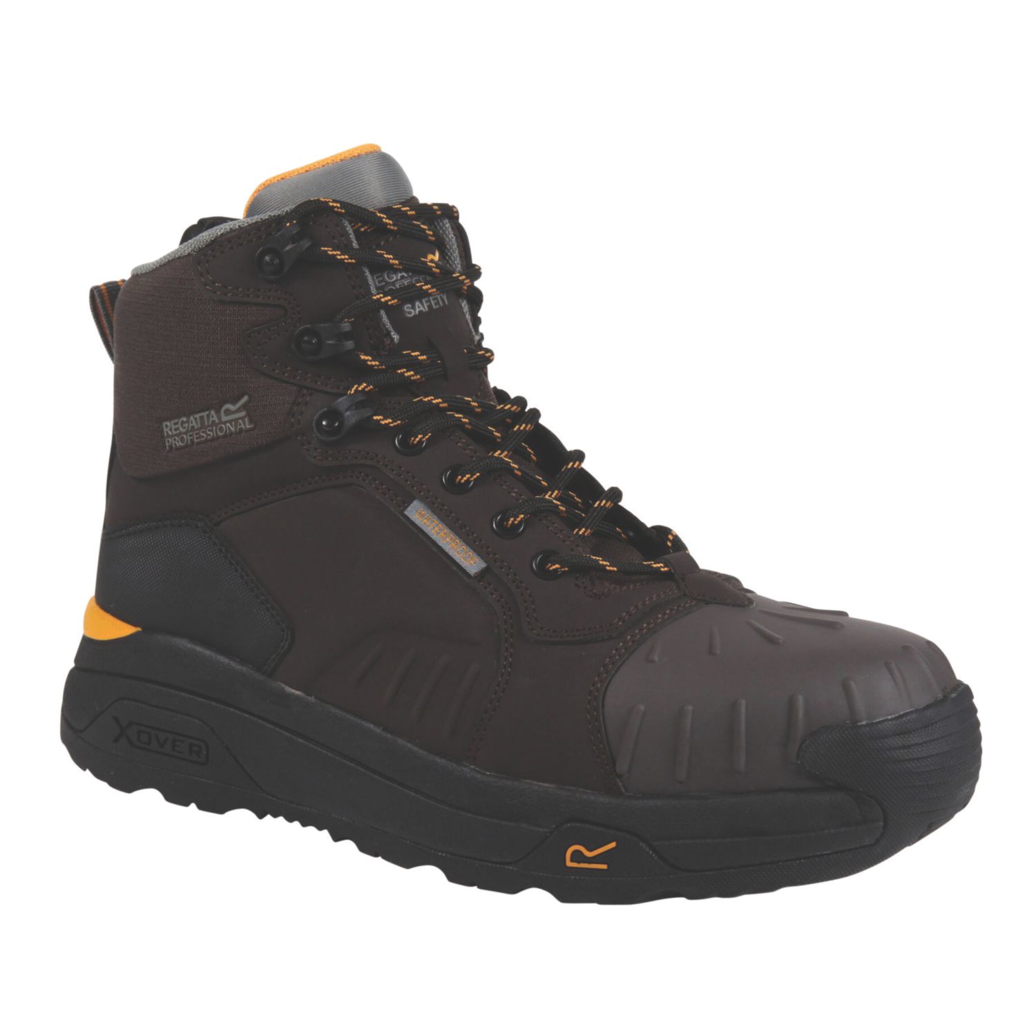 Regatta Exofort S7L Size 11 Chestnut/Black Waterproof Safety Boots (891JU)