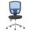 Nautilus Designs Nexus  Medium Back Task/Operator Chair Blue