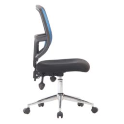 Nautilus Designs Nexus  Medium Back Task/Operator Chair Blue