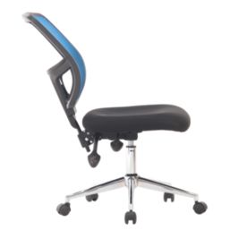 Nautilus Designs Nexus  Medium Back Task/Operator Chair Blue