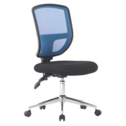 Nautilus Designs Nexus  Medium Back Task/Operator Chair Blue