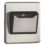Knightsbridge  32A Key Card Switch Brushed Chrome with Black Inserts