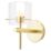 Spa Gene Wall Light Fitting Satin Brass