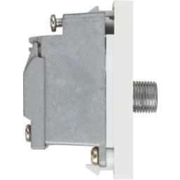 British General  Modular F-Type Satellite Socket White
