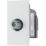 British General  Modular F-Type Satellite Socket White
