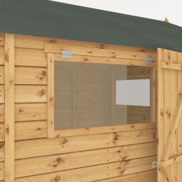 Mercia Modular 19' 6" x 10' (Nominal) Reverse Apex Shiplap T&G Timber Workshop