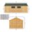 Mercia Modular 19' 6" x 10' (Nominal) Reverse Apex Shiplap T&G Timber Workshop