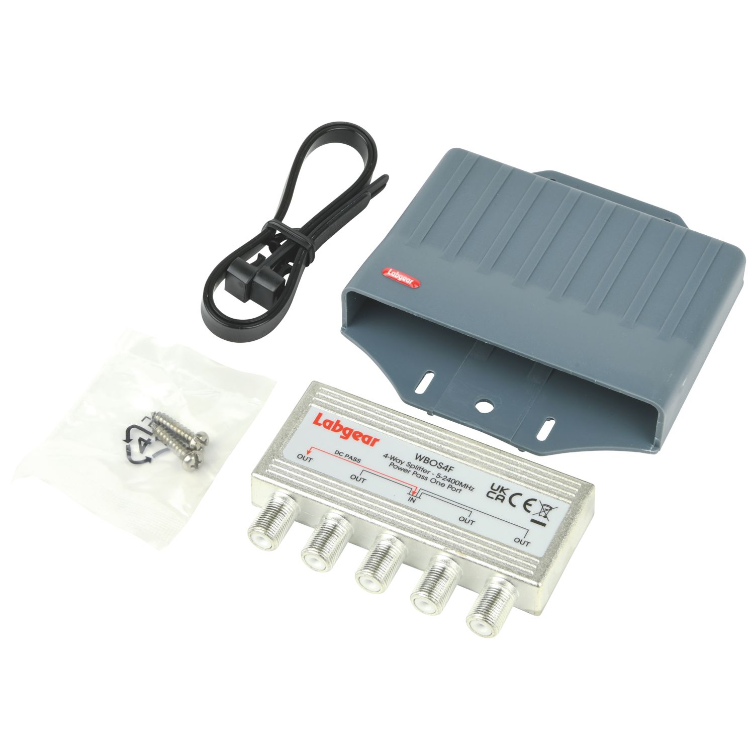 Labgear 4-Way Outdoor Splitter (89218)