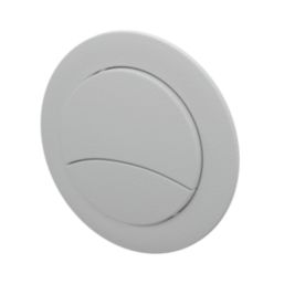 Dual-Flush Push Button White