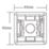 Essentials  1-Gang Dry Lining  Back Box 35mm 5 Pack
