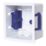 Essentials  1-Gang Dry Lining  Back Box 35mm 5 Pack