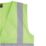 Pro RTX High Visibilty  Waistcoat Lime Small 36" Chest