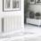 Reina Harley Double 600mm x 770mm 2822BTU White Horizontal Designer Radiator