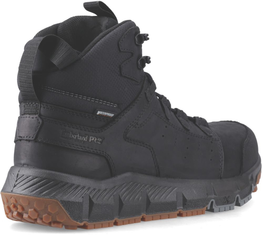 靴 Timberland gore-Tex Timberland Pro Tempe Size 9 Black Waterproof Safety Boots - Screwfix