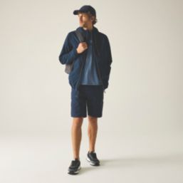 Regatta Shorebay Waterproof Jacket Navy / Tigerlilly Orange Medium Size 46.4" Chest