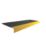 COBA  Black/Yellow GRP Stair Tread 1.5m x 345mm x 55mm