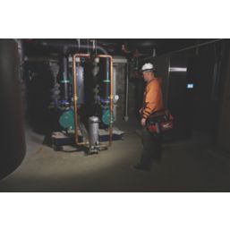 Milwaukee TRUEVIEW  LED Slim Headlamp Black/Red 350lm