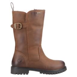 Cotswold Winchcombe Size 4 Womens Tan Waterproof Non Safety Dealer Boots