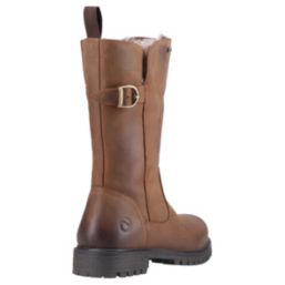 Cotswold Winchcombe Size 4 Womens Tan Waterproof Non Safety Dealer Boots
