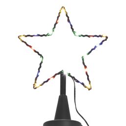LED Indoor & Outdoor Coloured Light Up Christmas Cone Tree