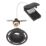 Saxby Trimless Tilt  Recessed Downlight Matt Black