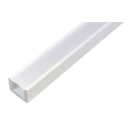 NMC LED Multipurpose Lighting Profile White 2m x 20mm x 25mm 10 Pack