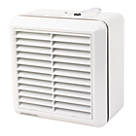 Manrose WF150A 6" Axial Kitchen Extractor Fan  White 220-240V