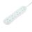 Masterplug 13A 4-Gang Unswitched  Extension Lead  1m