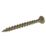 Reisser Cutter PZ Countersunk  High Performance Woodscrews 4.5mm x 60mm 200 Pack