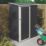 Rowlinson Trentvale 4' 6" x 2' 6" (Nominal) Pent Metal Shed Dark Grey
