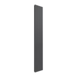 Reina Flat Double 1800mm x 292mm 2636BTU Anthracite Vertical Designer Radiator