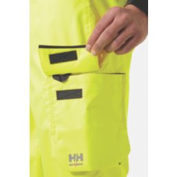Helly Hansen UC-ME Waterproof Hi Vis Trousers Yellow / Ebony 45" W 34.5" L