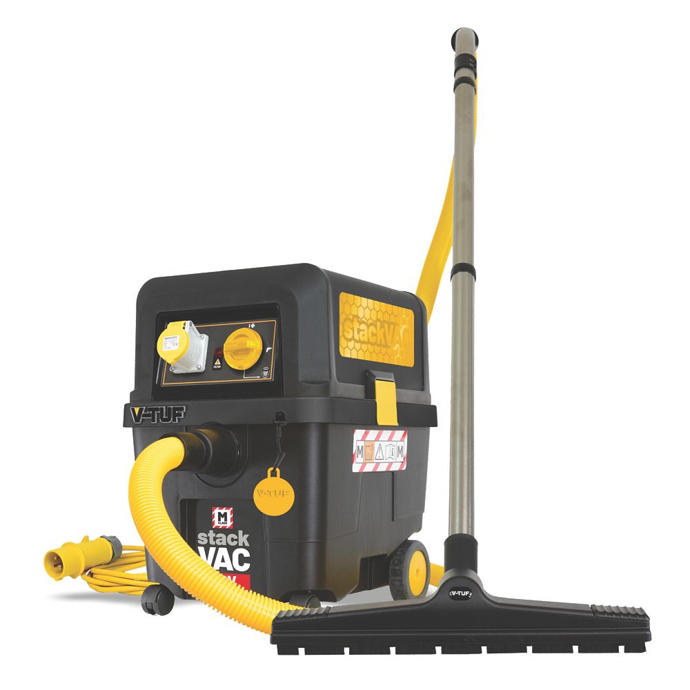V-Tuf STACKVACHSV110 1000W 30Ltr M Class Dust Extractor 110V