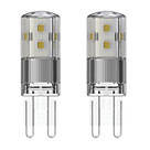 LAP  G9 Capsule LED Light Bulb 300lm 2.6W 220-240V 2 Pack