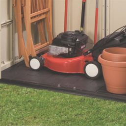 Keter Factor 8' 6" x 6' (Nominal) Apex Resin Shed Brown