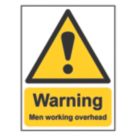 Essentials  "Warning Men Working Overhead" Sign 420mm x 297mm