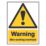 Essentials  "Warning Men Working Overhead" Sign 420mm x 297mm